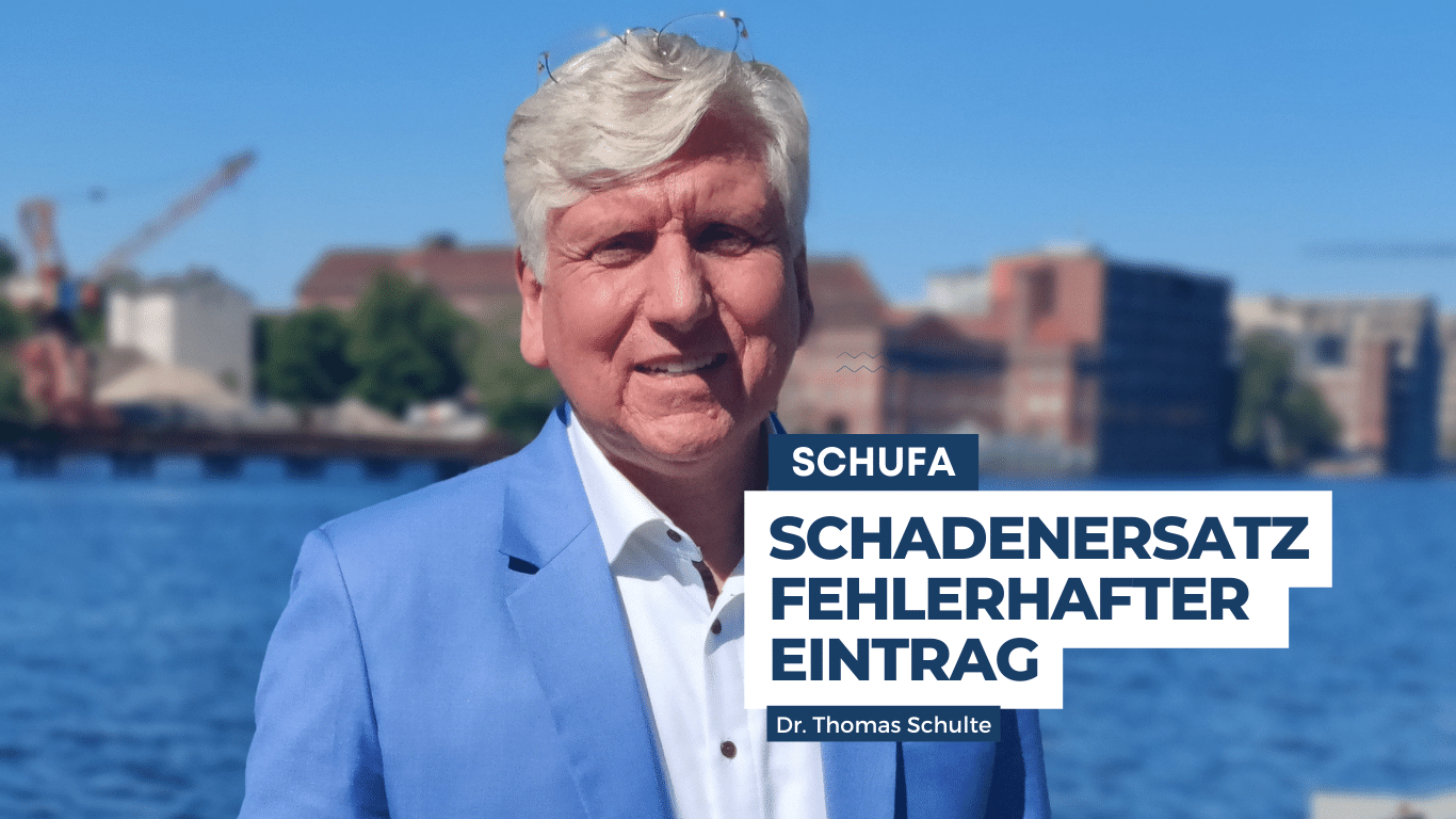 Schadenersatz - Schufa - fehlerhafter Eintrag - Urteile zum Thema - Dr ...