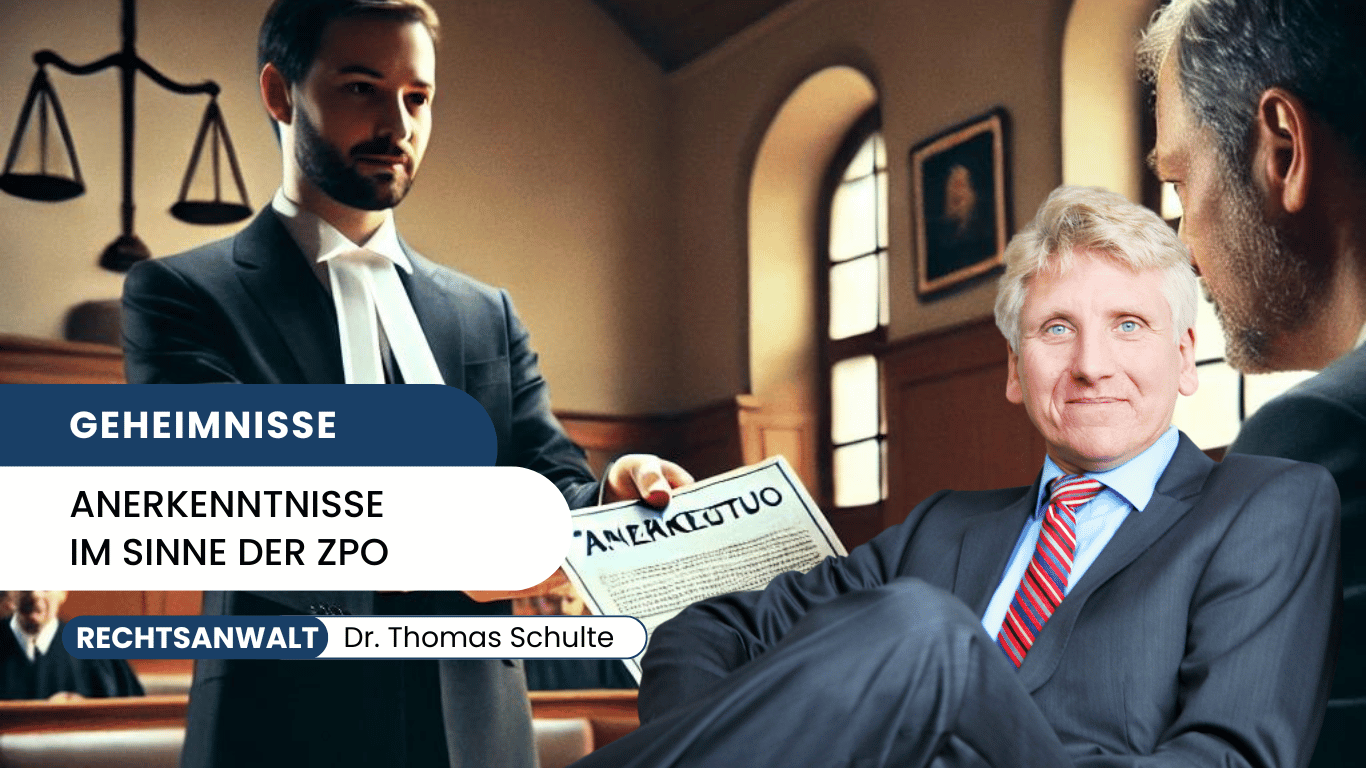 Geheimnisse der ZPO - Dr. Thomas Schulte